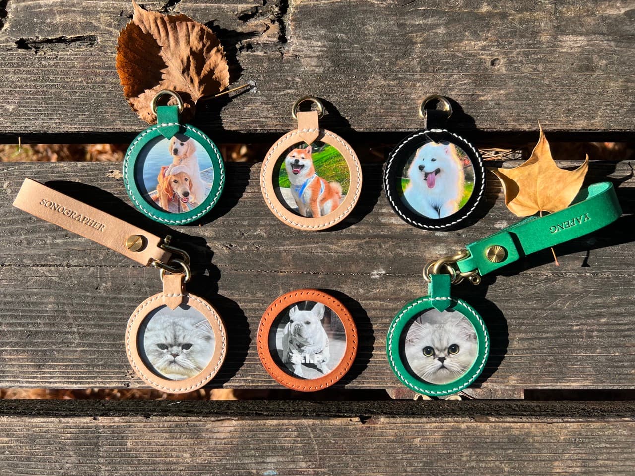 Bag Charm Circle Photo